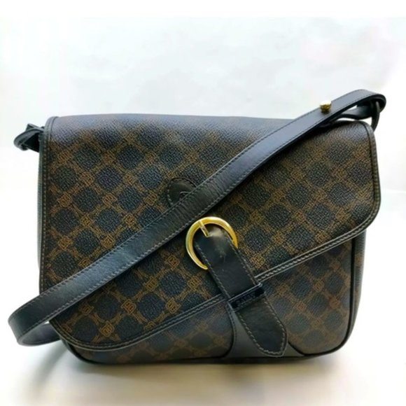 Bally Shoulder Bag Black PVC - Picture 1 of 9